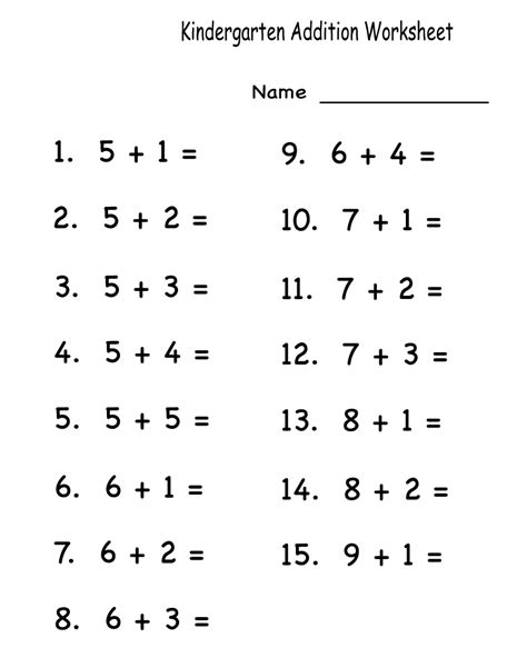 There are many ways to teach your kids about numbers and counting early on. Kindergarten Math Worksheets - Best Coloring Pages For Kids