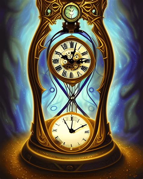 Mystical Hourglass By Andy Kubert · Creative Fabrica