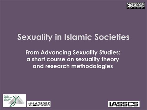 Sexuality In Islamic Societies