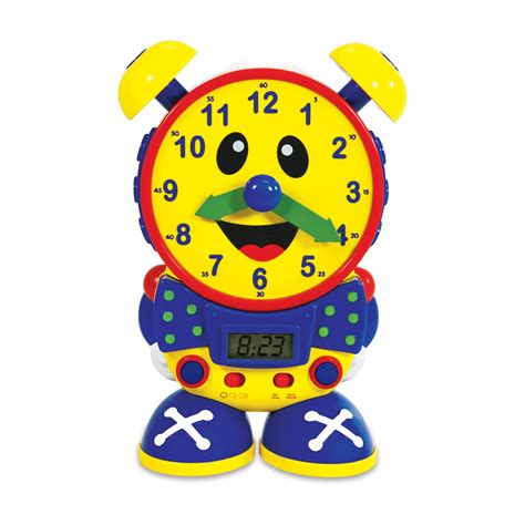 The Learning Journey Telly The Teaching Time Clock Primary Color