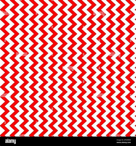 Red And White Chevron Pattern Background With The Zigzags Running