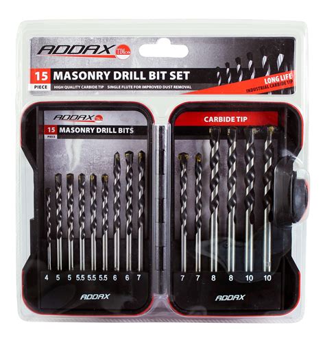 Masonry Drill Bit Set