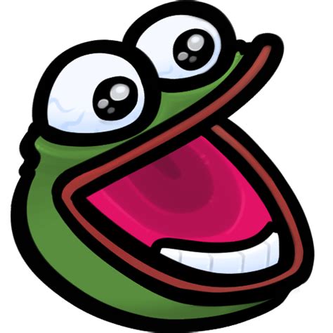Download Pepe Emote Frog Amphibian The Twitch Hq Png Image Freepngimg