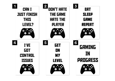 Xbox One Controller Pick The Quote Print Poster Etsy