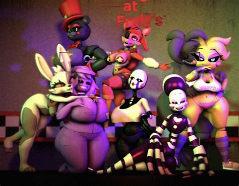 Rule 34 3d Anthro Breasts Female Five Nights At Freddys Five Nights