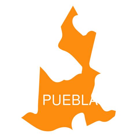 Dise O Png Y Svg De Mapa Del Estado De Puebla Para Camisetas