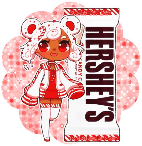 Hershey Kuma Candy Cane Creme By Scarletdestiney Cute