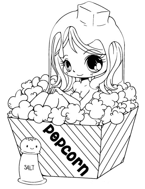 chibi anime girl coloring pages cabelos compridos anime girl coloring porn sex picture