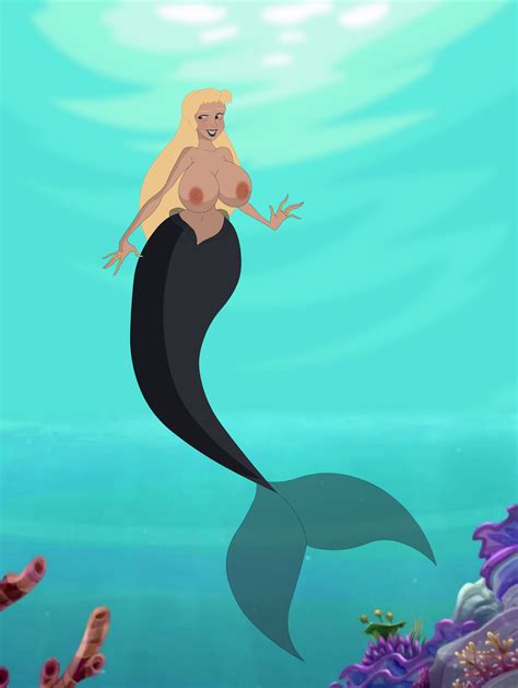 Rule 34 Areolae Big Breasts Breasts Commission Disney Dk Female Mermaid Mermaid Tail Mermaid