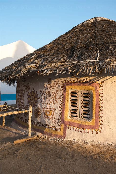 Traditional Circular Kutch Tribal Huts By Stocksy Contributor