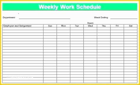Restaurant Work Schedule Template Free Of Employee Shift Schedule My
