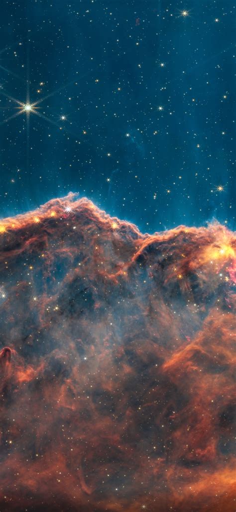 1242x2688 Carina Nebula 4k James Webb Space Telescope Iphone Xs Max