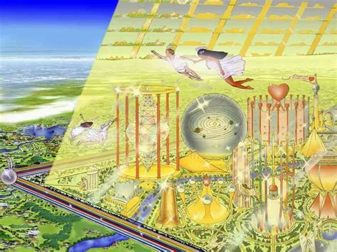 City In Heaven The Heavenly Space City New Jerusalem Click Where