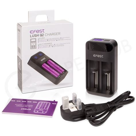 That number name for your vape passthrough charge: Efest LUSH Q2 Vape Battery Charger