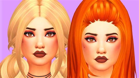 Clayified Hair Showcase The Sims 4 Tons Of Beautiful Hairs😍 Youtube
