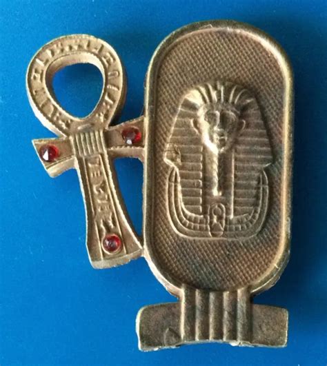 Next World Key Ancient Egypt Pharaoh Metal Fridge Magnet Souvenir From