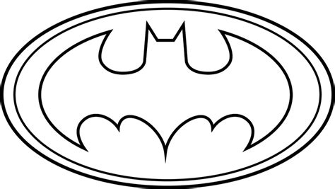 Batman Logo Outline Clipart Best Clipart Best