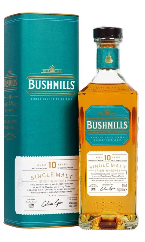 Bushmills 10 Year Old Whiskey 70 Cl Irish Whisky Cava Shop