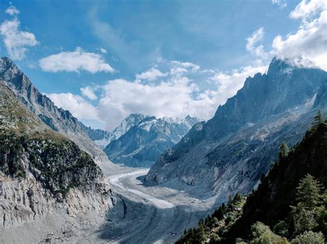Mer De Glace A Glacier Of The French Alps Mont Blanc Oc 4608x3456