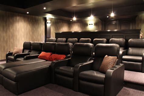 Custom Home 19 Home Theater Seating Home Theater Rooms Living Room