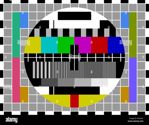 Broadcast Screen Test Hi Res Stock Photography And Images Alamy