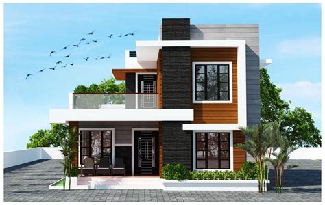 South Indian Indian House Front Elevation Designs Photos