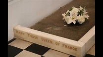 The tomb of Mary Tudor, Queen of France, at St Mary's Church, Bury St ...