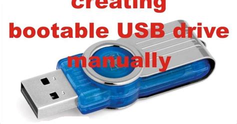 How To Create A Bootable Usb Drive Without Using Any Software Smart