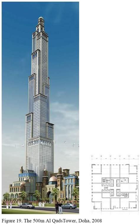Al Quds Endowment Tower Doha Qatar Construction Halted In 2010