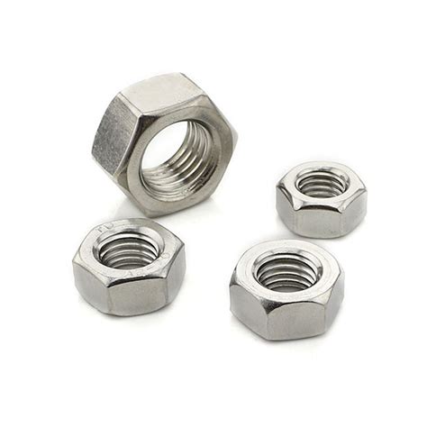 DIN934 304/316 Stainless Steel Hexagon Nut Hex Nut M2 M2.5 M3 M4 M5 M6 M8 M10 | eBay