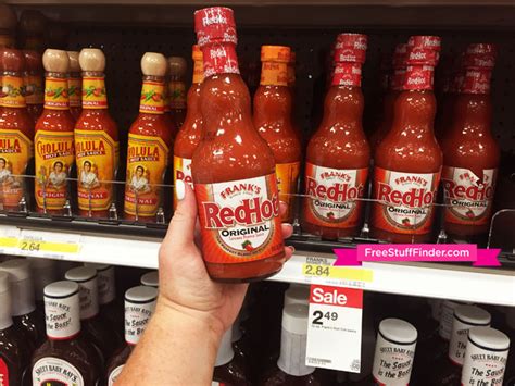 149 Reg 284 Franks Red Hot Sauce At Target Free Stuff Finder