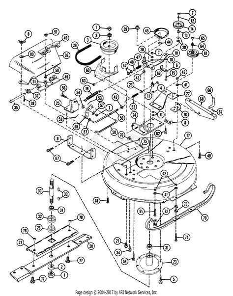 Ariens Mower Parts Diagram