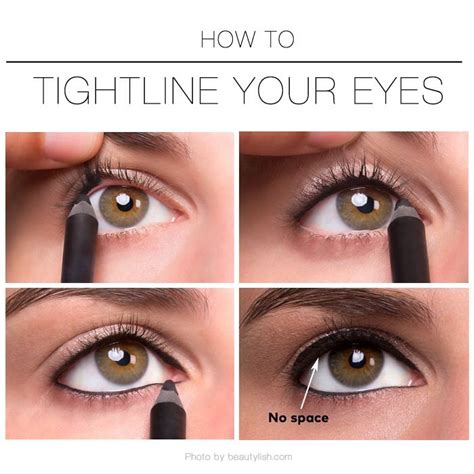 How to apply liquid eyeliner perfectly at lower upper lid. Make your lashes appear thicker and fuller by tighlining your eyes or also called, invisible ...