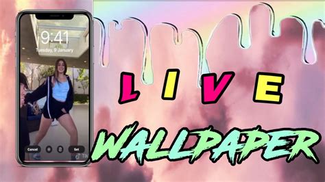 How To Make A Live Wallpaper On Iphones Youtube