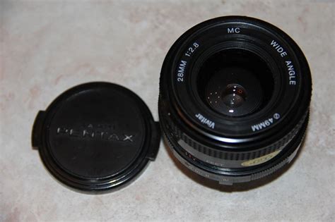 Vivitar 28mm 128 Mc Wide Angle 49mm Ebay