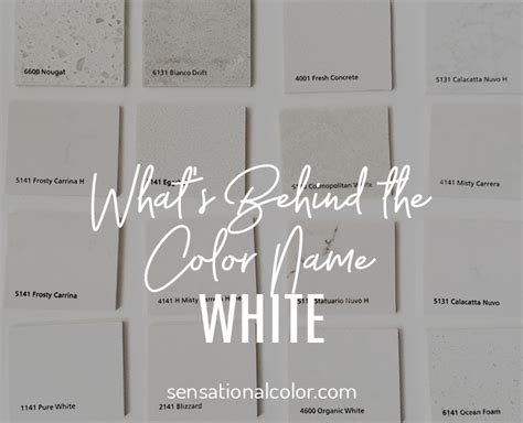 White Sensational Color