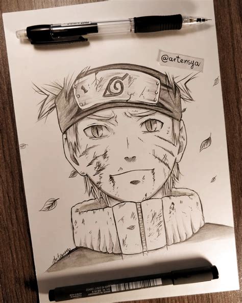 24 Sketch Of Naruto Uzumaki Deniekaylyn