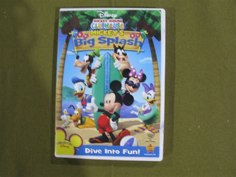 Mickeys Big Splash Dvd Popsquallys