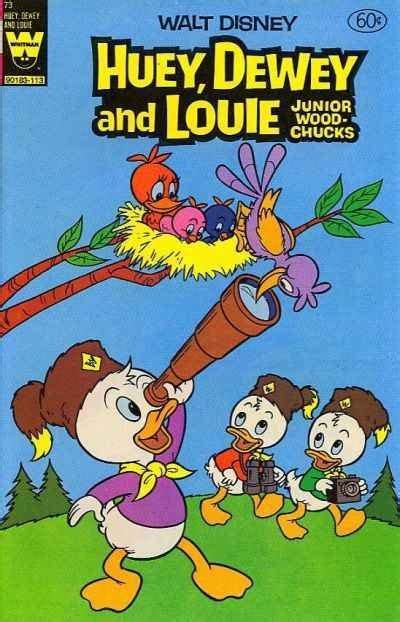Huey Dewey And Louie Junior Woodchucks 73 Vf Stock Photo Comic
