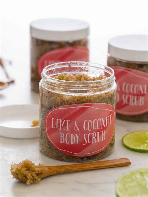 Lime And Coconut Body Scrub Diy Spoon Fork Bacon