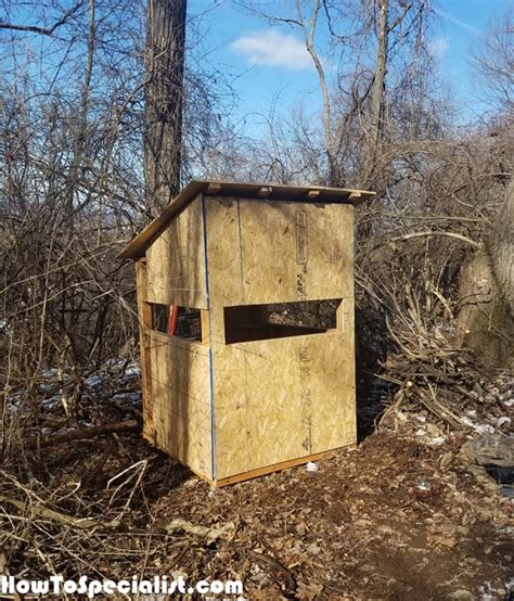 Homemade Hunting Blinds Plans Homemade Ftempo