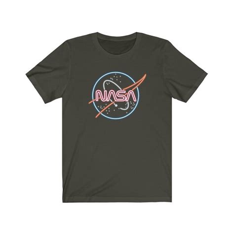 Nasa Logo T Shirt Vintage Nasa Shirt Sci Fi T Shirts Etsy