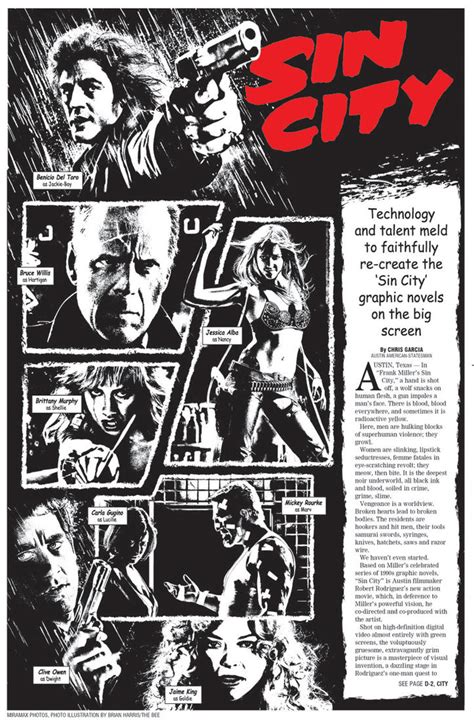 Sin City Page By Timothyb On Deviantart