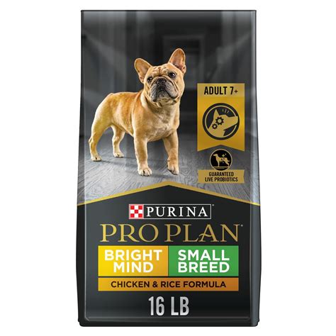 Purina Pro Plan Small Breed Senior Dog Food Bright Mind 7 Chicken