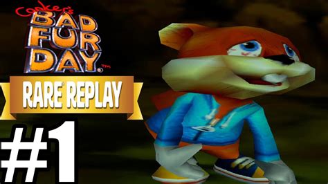 Rare Replay Conkers Bad Fur Day Gameplay Walkthrough Part 1 Hd