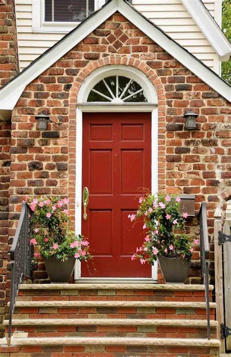 10 Brick House Front Door