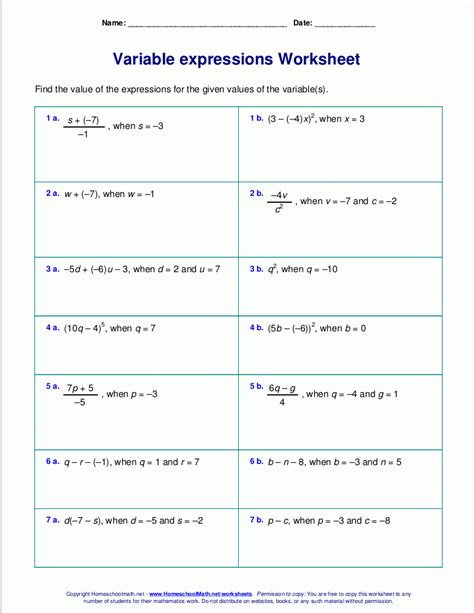 In addition to that, they might try to figure out the answers mentally, without having to write down intermediary steps. Pre-Algebra Word Problems - Free Printable Algebra ...