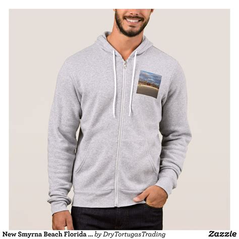 New Smyrna Beach Florida Boardwalk Hoodie Stylish Comfortable And Warm Hooded Sweatshirts By