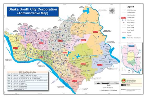 Dhaka South City Corporation Ward List With Map Bproperty