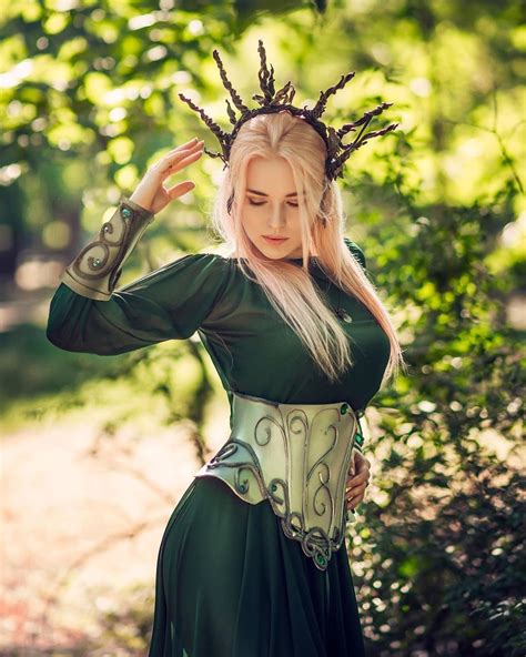 Elven Queen Elf Cosplay Elf Dress Elven Queen